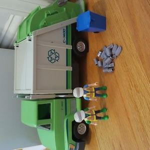 Playmobil Green Recycling Truck